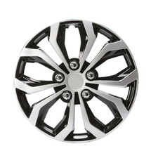 Radzierblende CARTREND Daytona Auto Pkw Radkappen Set 16 Zoll silber-schwarz 4x