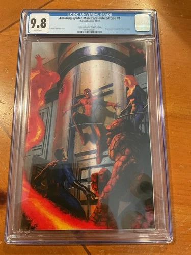 Amazing Spider-Man Facsimile #1 CGC 9.8 Carnivore Virgin Var Dell'Otto Cover
