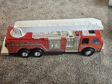1993 Tonka 92330 Ladder Fire Department Truck, Engine 5, Red, 24" long