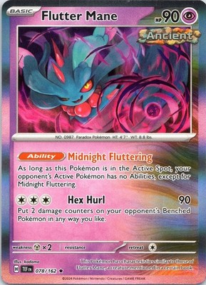 Holo Flutter Mane 078/162 SV05: Temporal Forces | NM