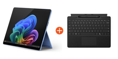 Microsoft Surface Pro (11. Edition) Copilot+ PC 13'' OLED 2in1 Saphir Snapdrag...