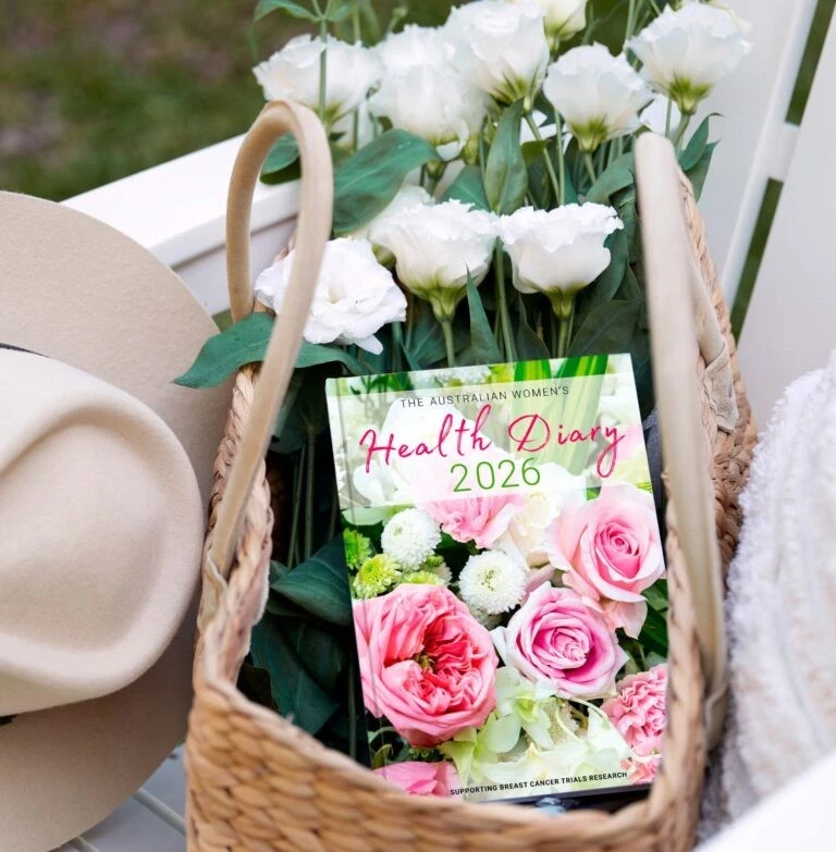 2026 Australian Women’s A5 Health Woman Breast Cancer AWW Research Diary Planner - Image 2 of 4