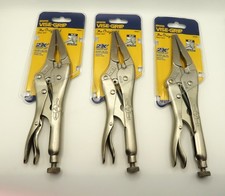 (3) New Irwin 9" Long Reach Vise-Grip Locking Pliers 9LN