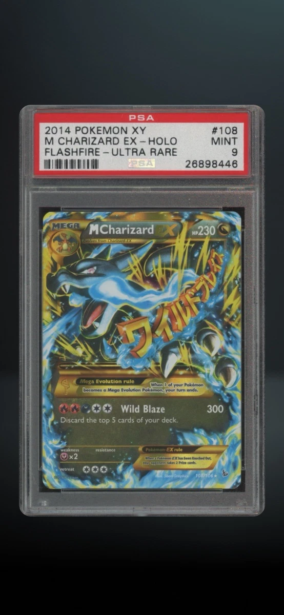 Pokémon TCG Flashfire Grade 9 Individual Collectible Card Game