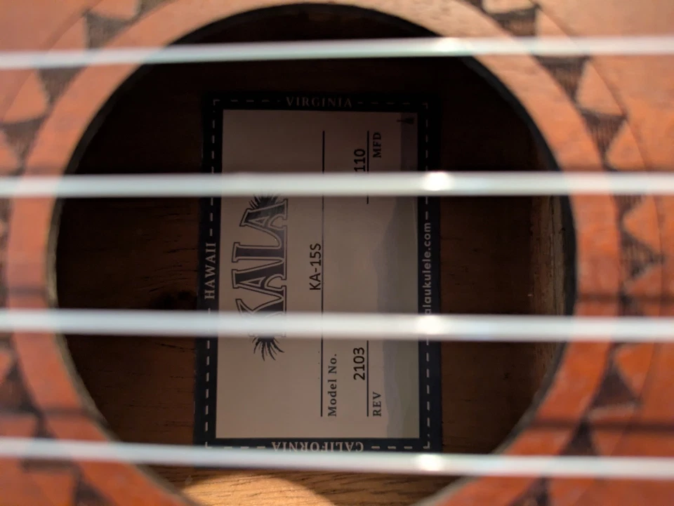 New in Box Kala KA-15S Satin Mahogany Soprano Ukulele - KA15S Uke - Image 3 of 4