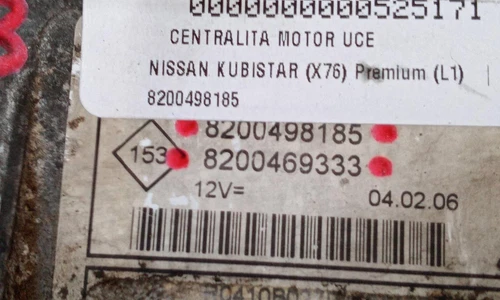 8200498185 Centralita Motor Uce para NISSAN KUBISTAR (X76) Premium (L1) 525171 - Imagen 4 de 8