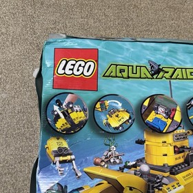 Lego 7774 Aqua Raiders: Crab Crusher, **NEW, 100% Complete, Sealed, Divers, Crab