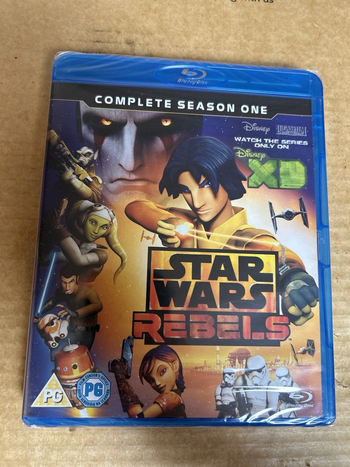 Star Wars Rebels Season One (1) UK Reg Free Blu-ray NEW & SEALED