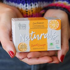 Little Soap Company Naturals Range - Bar Soap | Vegan, Cruelty Free, No SLS or