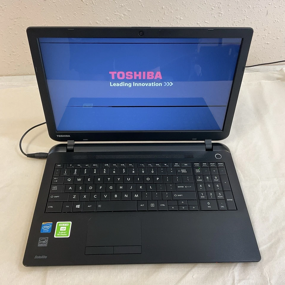 Toshiba Satellite C55 Intel Celeron 2.16GHz 4GB Ram Windows 10 *READ* - Image 2 of 4