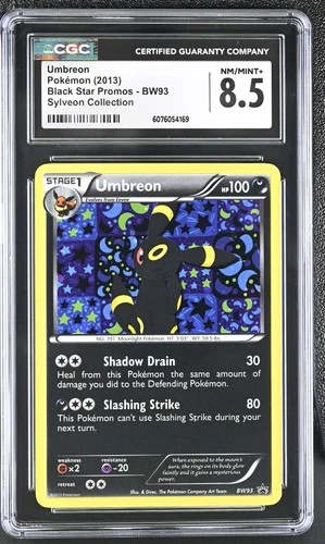 CGC 8.5 Umbreon 2013 Black Star Promos BW93 Holo Pokemon Card