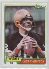 1981 Topps Jack Thompson #81 1k3