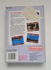 David Crane's A Boy And His Blob Game Nintendo NES 1991 Boxed Complete Working