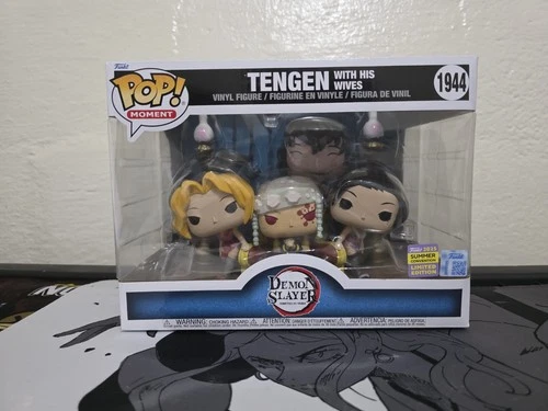 Demon Slayer Tengen With His Wives Funko Pop Moment W/ Exclusive Sticker #1944