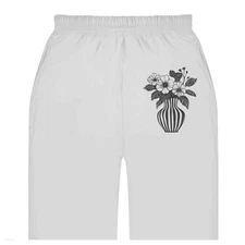 'Striped Vase with Flowers ' Adult Sweatpants / Joggers (JO051562)