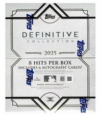 MLB 2025 Topps Definitive Baseball Hobby