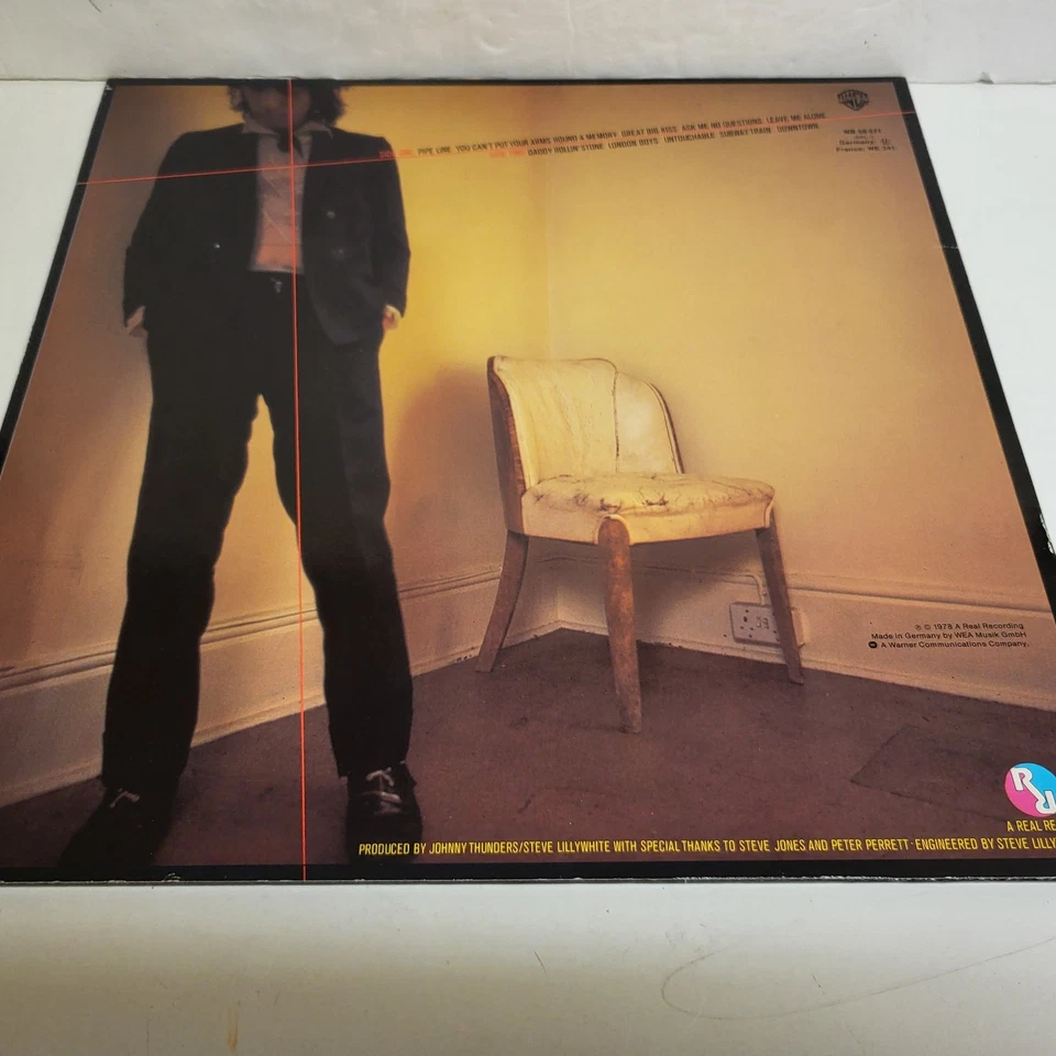 Johnny Thunders - So Alone LP - 1978 Germany WB 56 571 (RAL 1) Stereo - Image 2 of 4