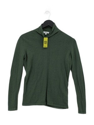 Reiss Herren Pullover M grün Wolle mit Polyester, Kaschmir Rollkragenpullover