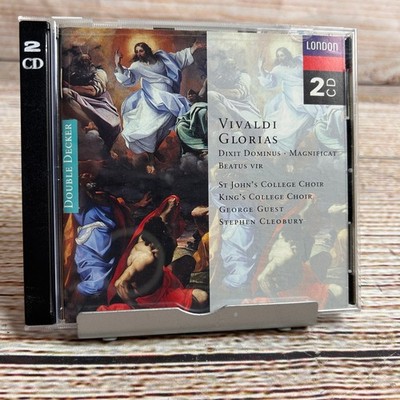Vivaldi Glorias Dixit Dominus Magnif 2-CD London St Johns Kings College Choir
