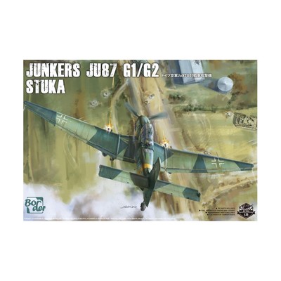 Border Models Historical Model 1:35 Junkers Ju87 G1/G2 Stuka Herman Dive New