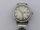 Vintage Timex Mens Watch Fancy Dial Day/Date 1976 Working