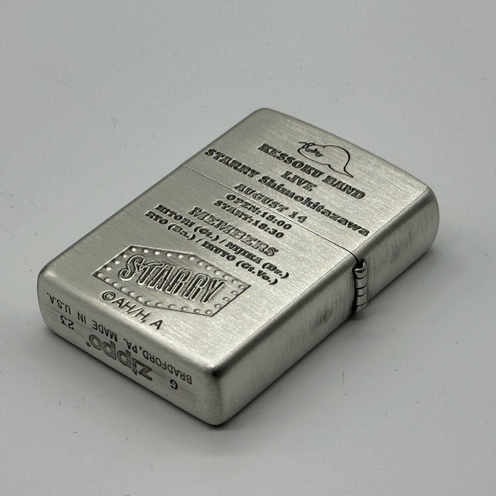 Zippo Bocchi The Rock Kessoku Band Girls Silver 3 Sided Zippo Bocchi The Rock Kessoku Band Girls Silver 3 Sided