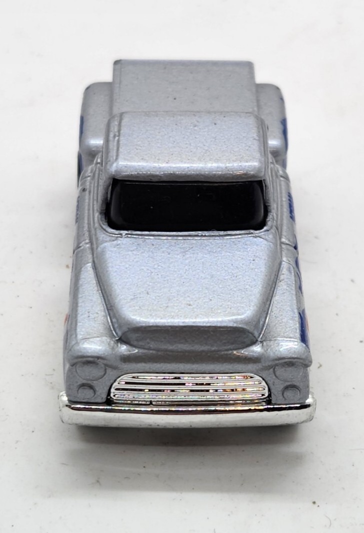 1991 Hot Wheels silver '56 Chevy FLASHSIDER pickup Truck Collector