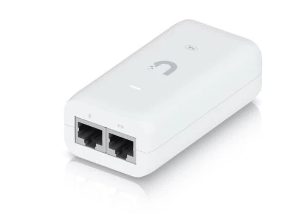 Ubiquiti UniFi U-POE-AF Adattatore Iniettore PoE 15W 48V Gigabit Ethernet