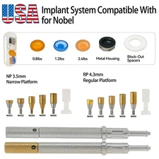 US Locator Abutment Fits Nobel Active Biocare Conical Connection NP/RP 1.0-5.0mm