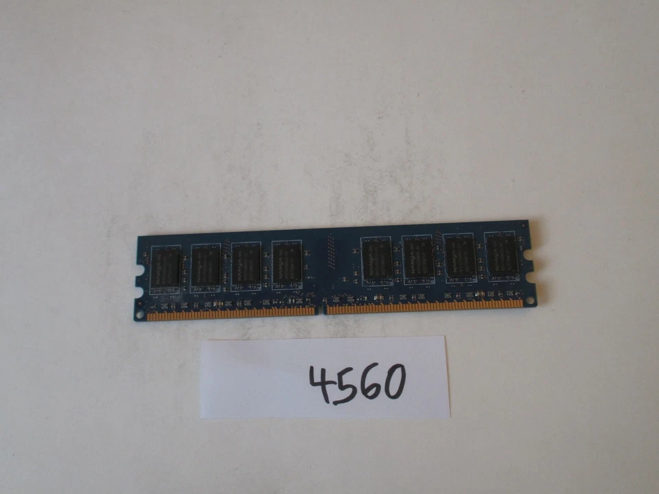 Nanya NT2GT64U8HD0BY-AD 2Gb PC2-6400 800Mhz DDR2 Desktop Memory RAM (4560) - Image 2 of 2