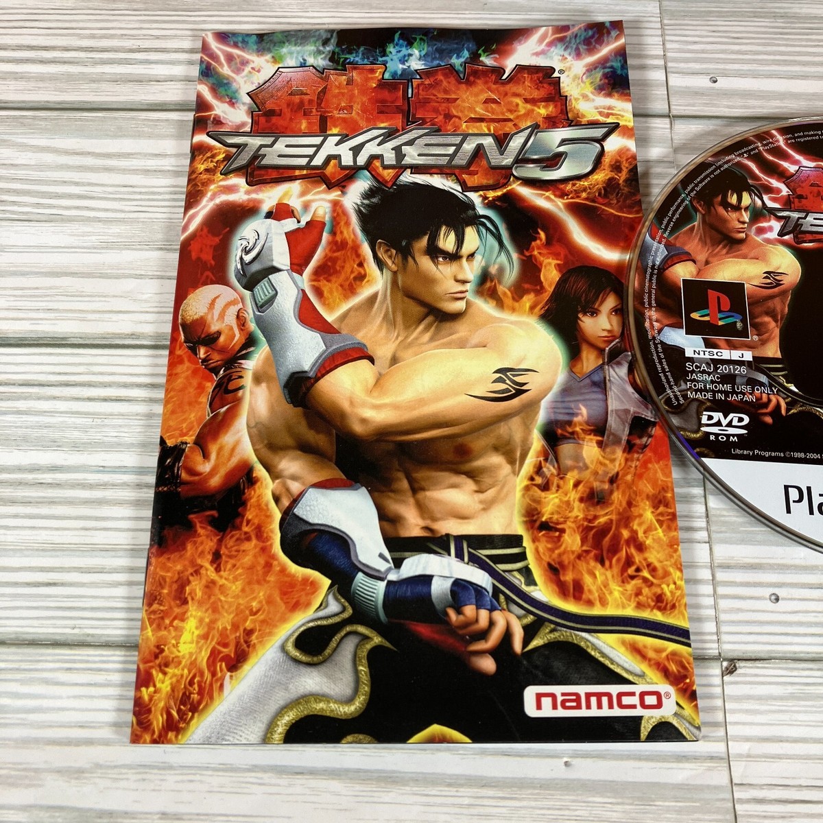 Tekken 5 (Sony PlayStation 2) (Japan Import) PS2 NTSC-J US