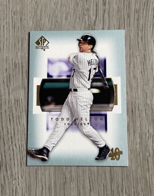 2003 MLB Upper Deck SP Authentic | Todd Helton | #89 | Colorado 