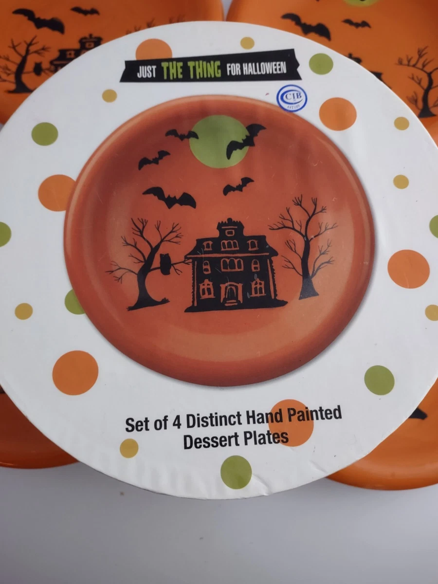 Halloween top dessert plates