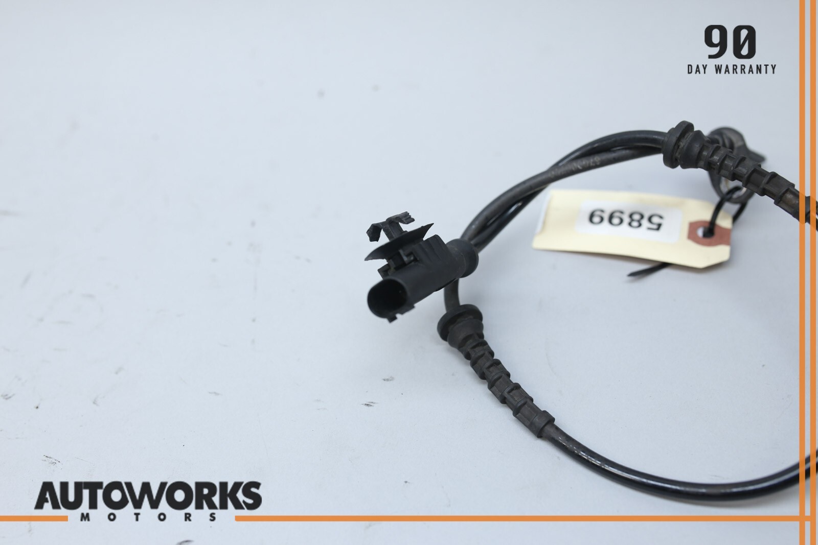 14-17 Maserati Ghibli M157 Rear Right Passenger Side Brake Hose w/ Bracket OEM