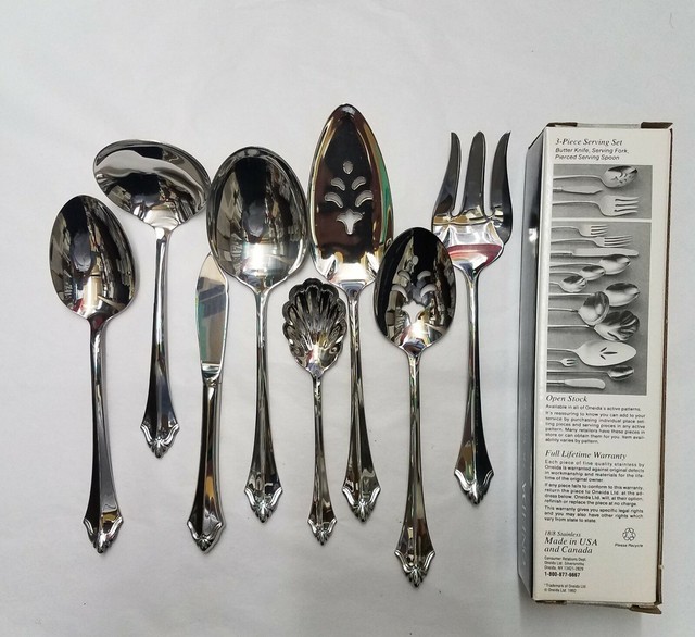 ONEIDA KENWOOD Stainless Flatware Made In USA for sale online