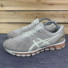 ASICS GEL-Quantum 360 Knit 2 Women's US 9.5 Athletic Running Shoes T890N Beige