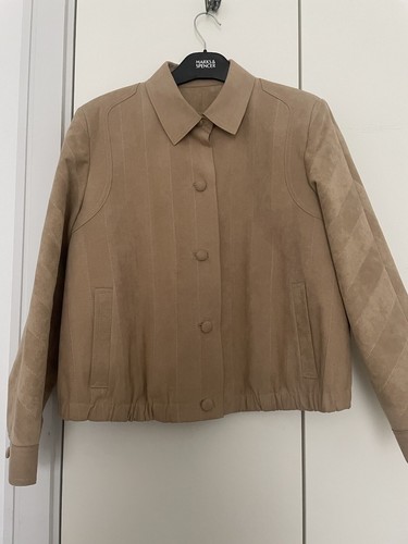 Camel Suede Jacket - Picture 4 of 5