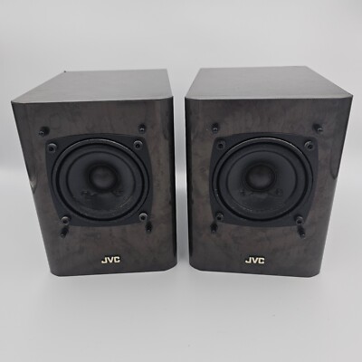 JVC Speaker System SP-UX1000GR 4 ohm 20 Watts. Tested Working Gray