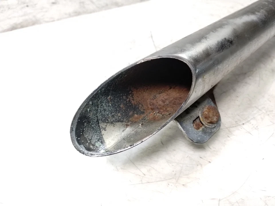 1985 Harley FXR Super Glide EVO Front & Rear Exhaust Header Head Muffler Pipes - Image 3 of 4