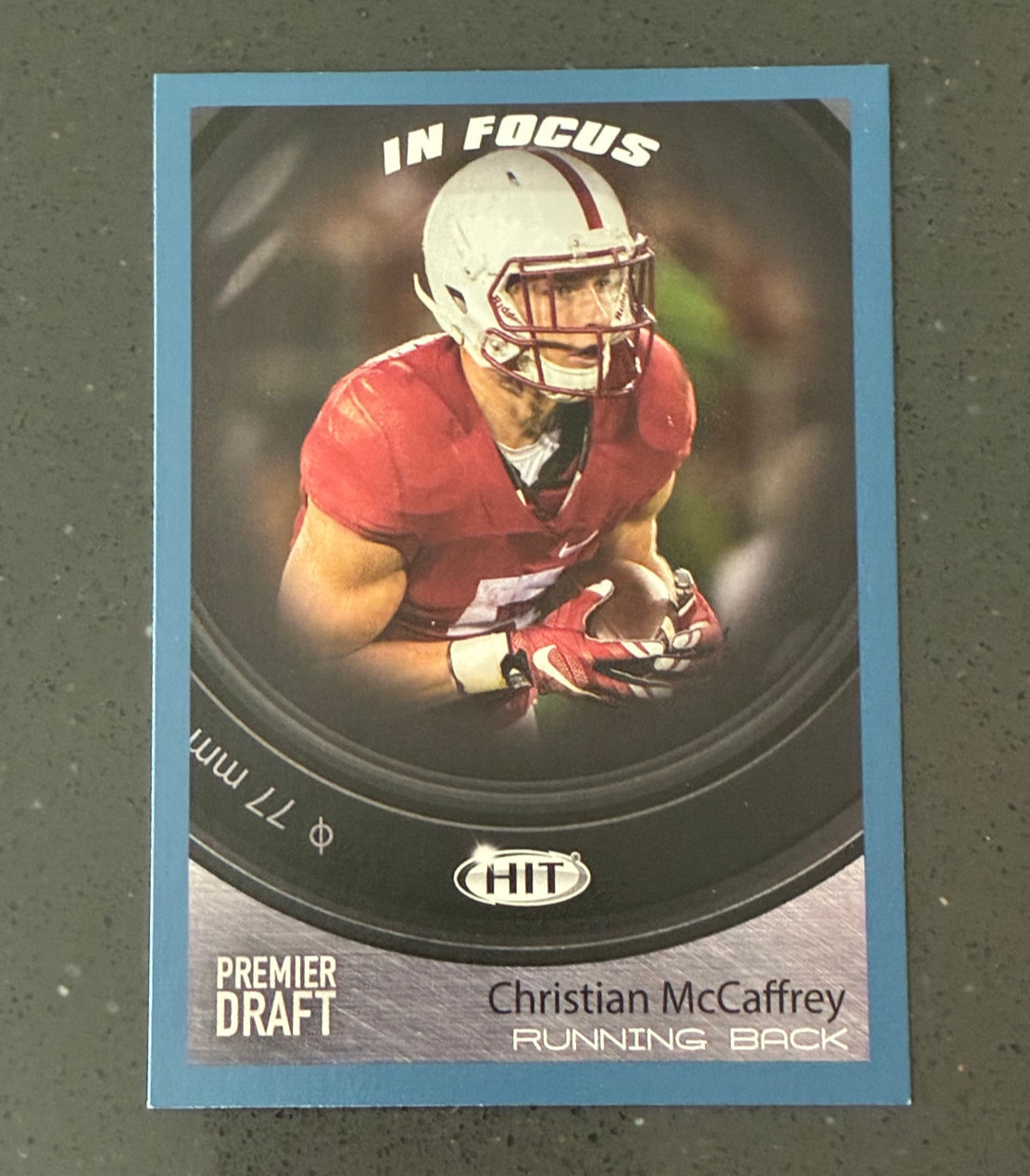 Christian McCaffrey SA-GE Hit Premier Draft #127 Blue