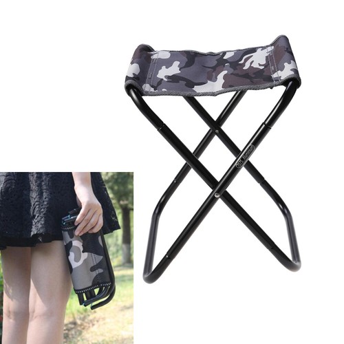 Klapp Hocker Set Falten Stahl Hocker Klappstuhl Für Camping Licht Klapp Hocker - Bild 4 von 11