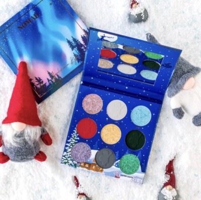 Limited Edition  Santa s Village  by Nomad Cosmetics RARE HTF
