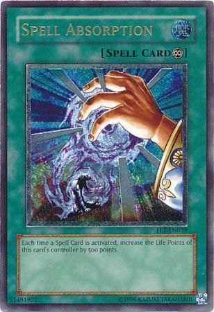 Ultimate Rare - Spell Absorption - FET-EN039 PL Flaming Eternity Yugioh ...