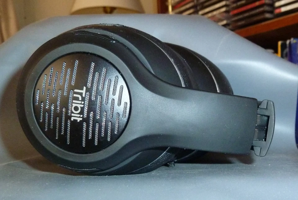 Tribit XFree Tune Wireless Over-Ear Headphones - Deep Black (IC-BTH70) - Image 4 of 4