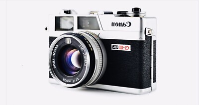 Canon G-III QL レンジファインダーカメラ Canon G-III QL Canonet QL17 35mm Film Camera with Canon