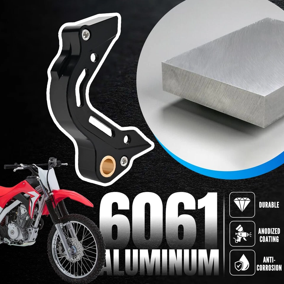 For Honda CRF125F CRF125 F 2019-2025 Motorcycle Aluminum SPROCKET GUARD Black - Изображение 4 из 4