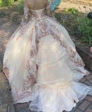 Quinceanera dress pink