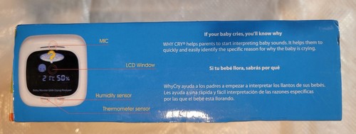 Analizador de llanto Whycry de vigilancia para bebés - Imagen 13 de 16