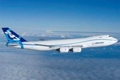 BOEING PLANE 747-8 FIRST FLIGHT GLOSSY POSTER PICTURE PHOTO PRINT BANNER 9645