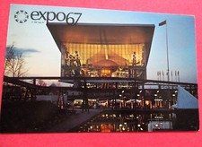 Soviet Union USSR Pavilion Expo 67 Montreal Canada - Unused Postcard #5
